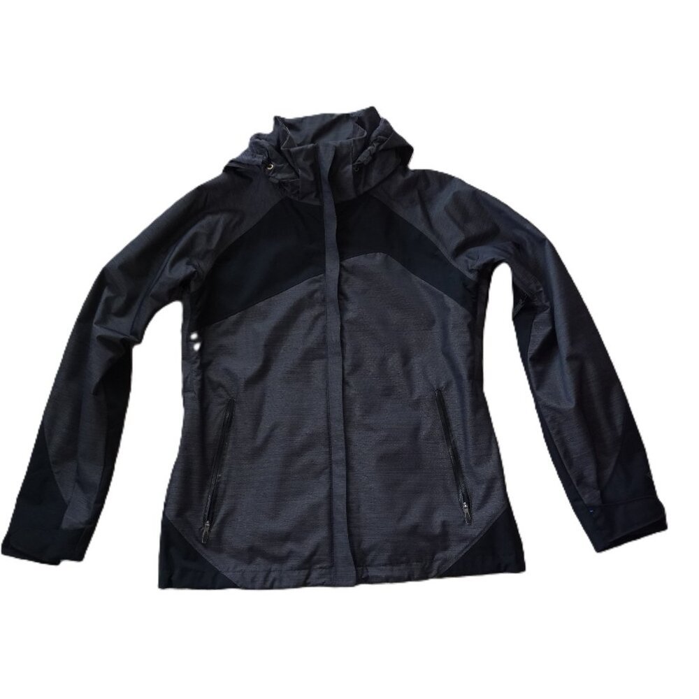 Columbia 3-in-1 Interchange Jacket Women’s Gray Waterproof Coat w/ Fleece